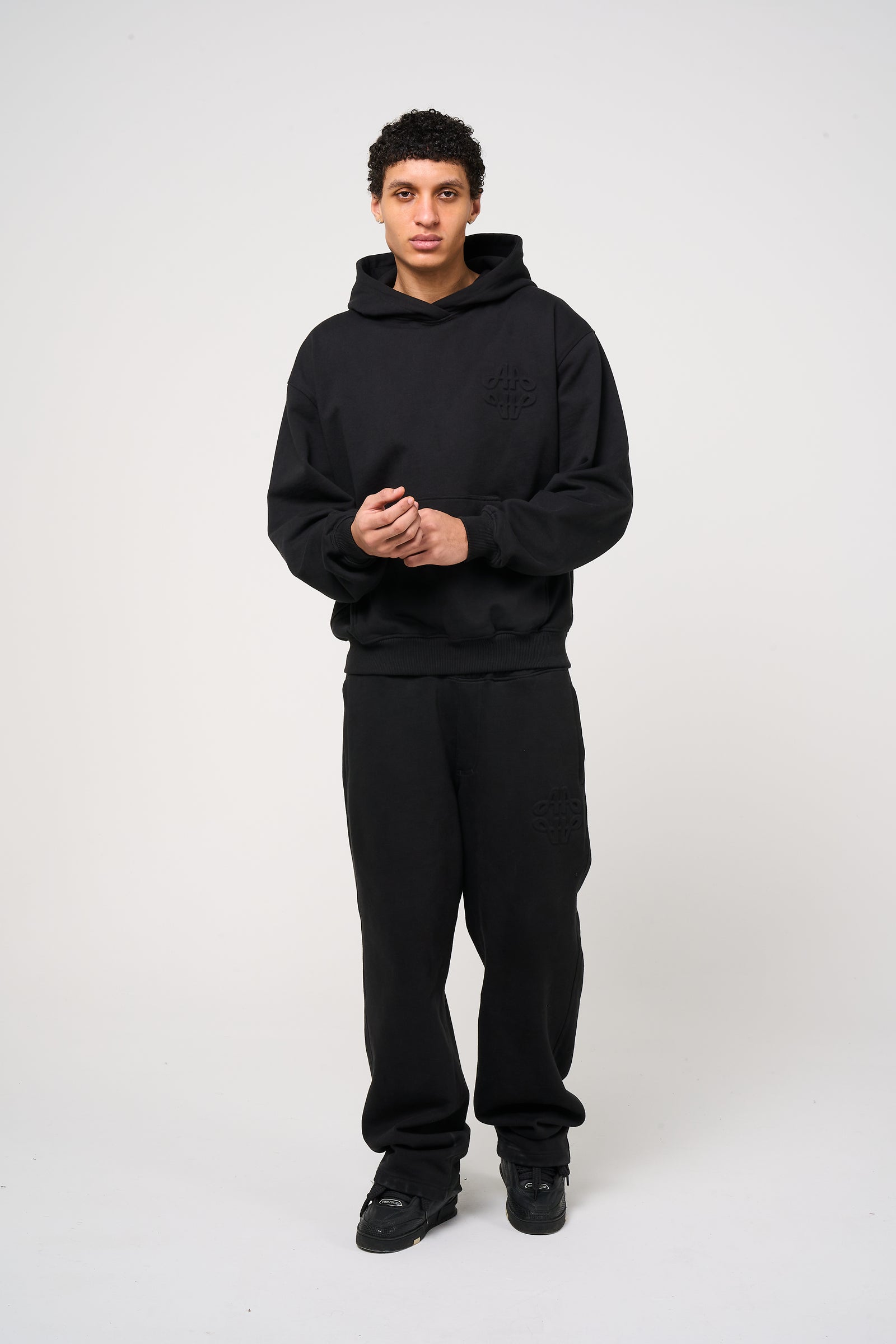 Reyes Emblem Logo Hoodie Black