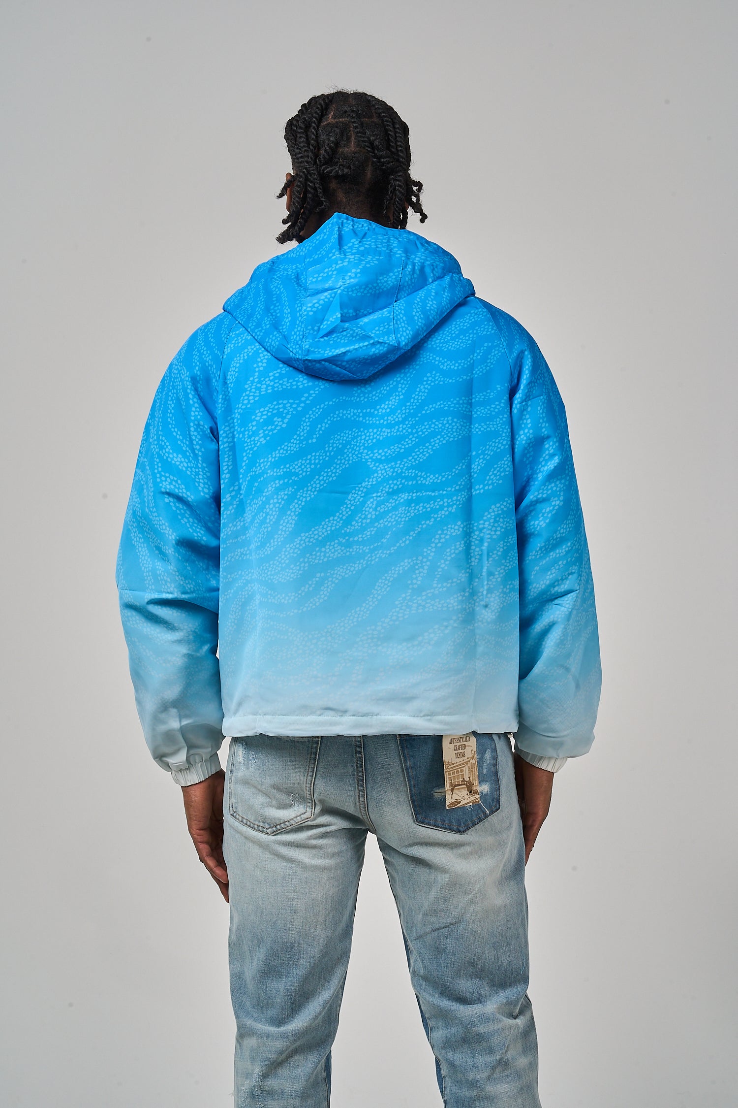 Luciano Windjacke Blau