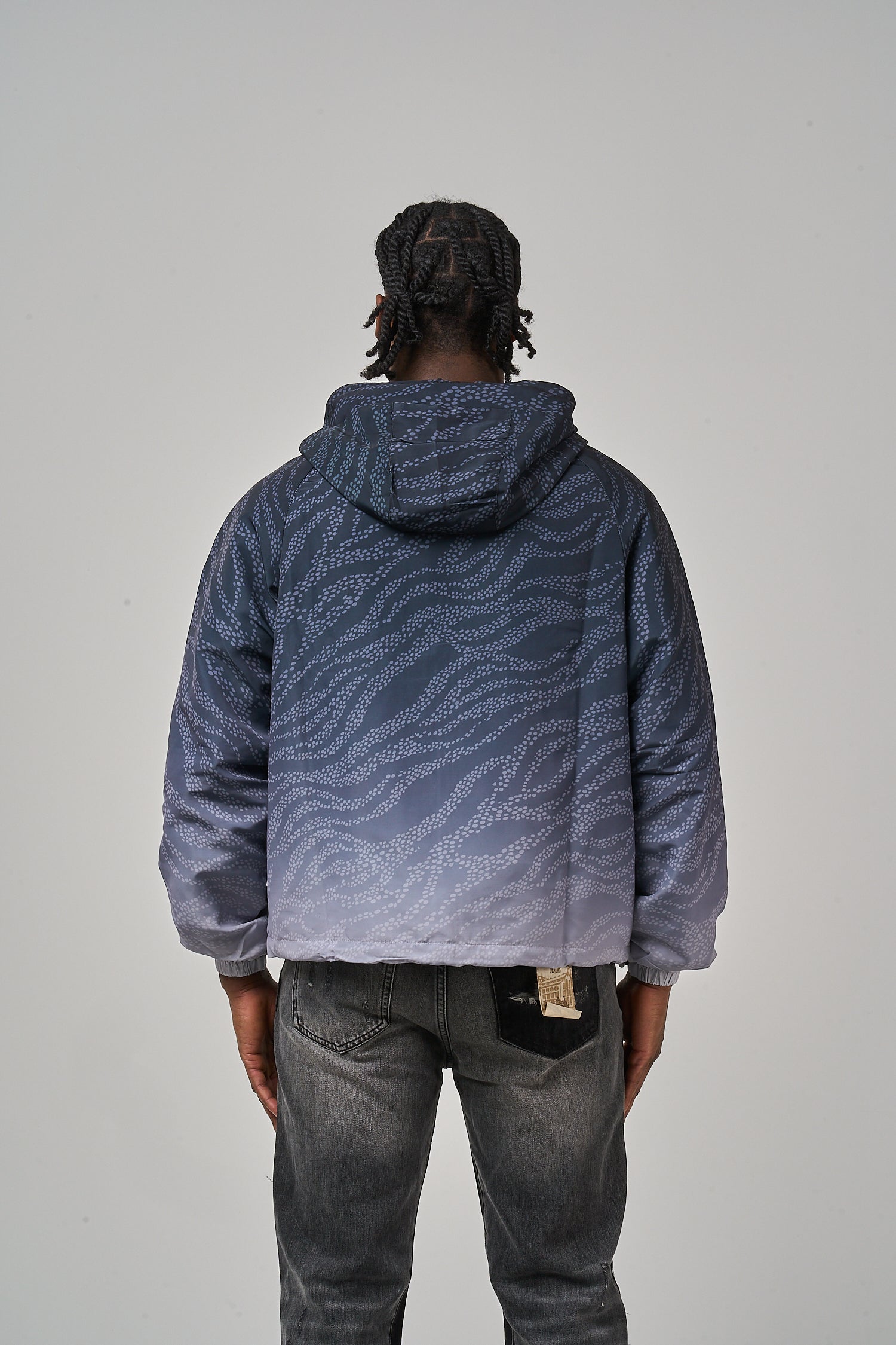 Luciano Windjacke Schwarz