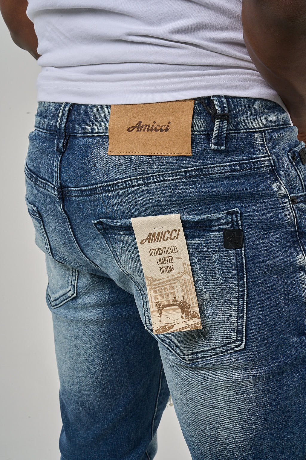 Belvedere Mid Blue Skinny Jeans