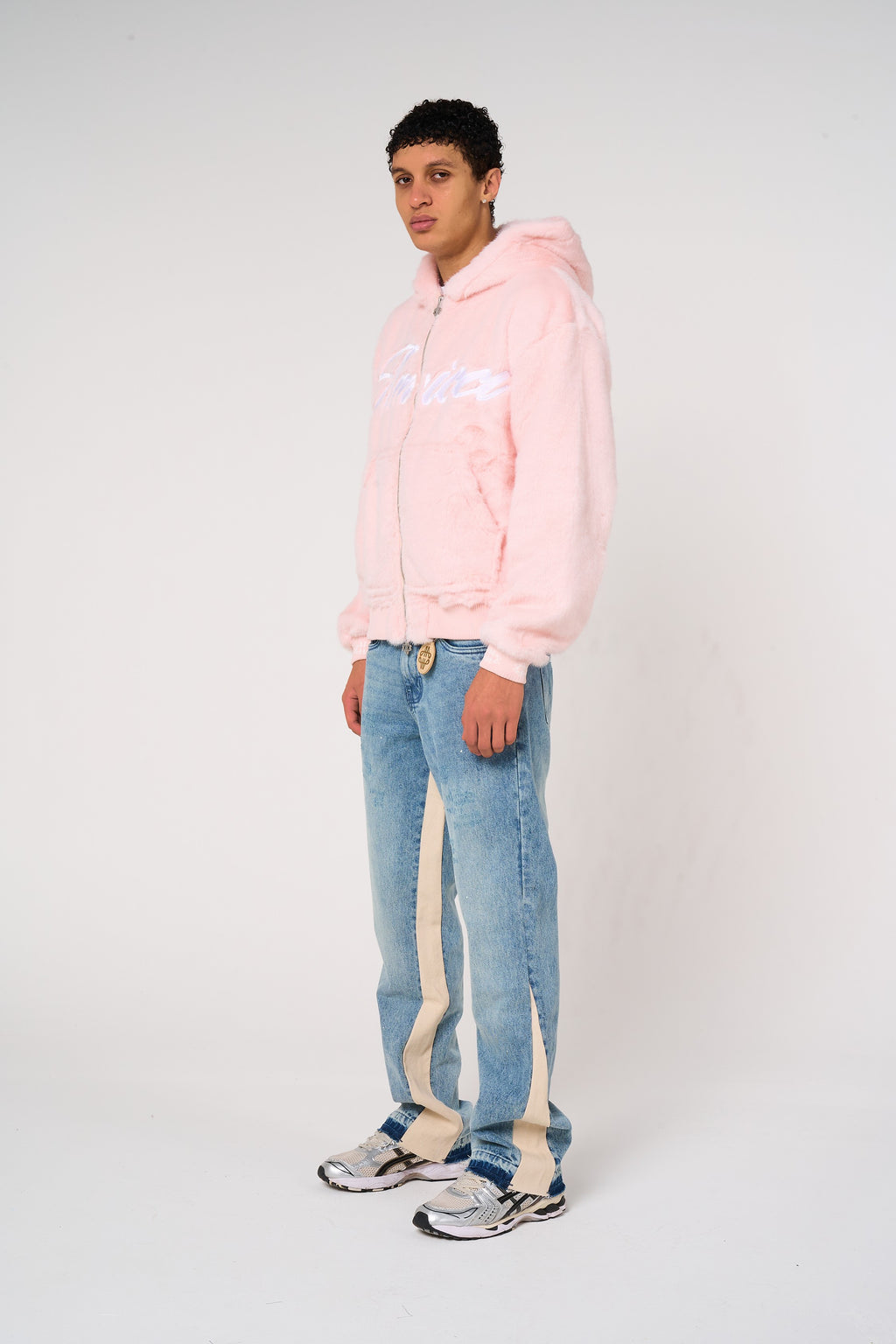Oakley Pink Fur Hoodie