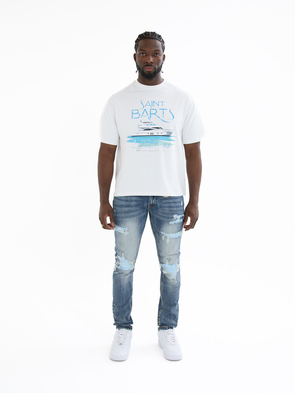 Jeans Skinny Arlow Azul Bandana