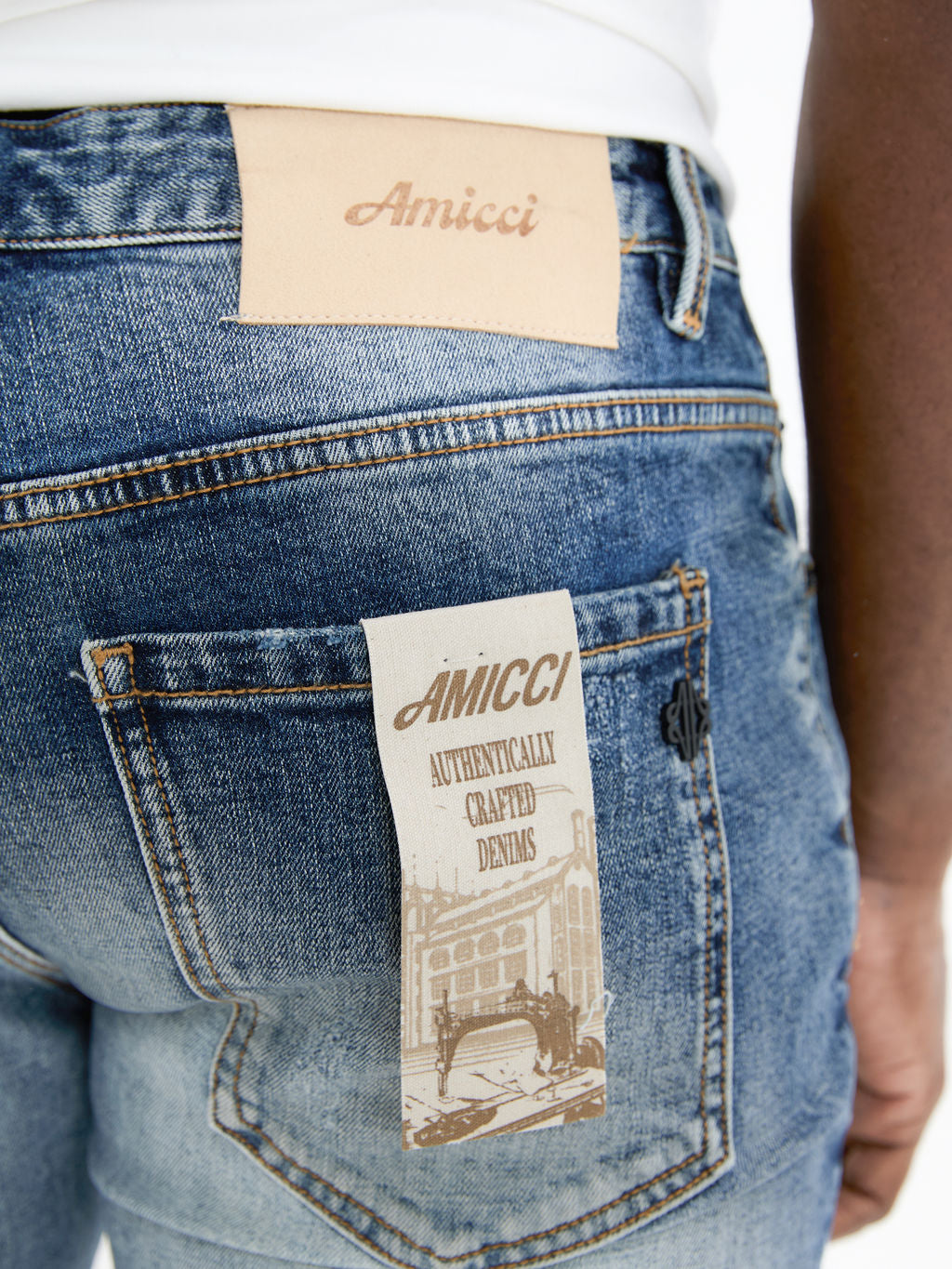 Jeans skinny Arlow Blue Bandana