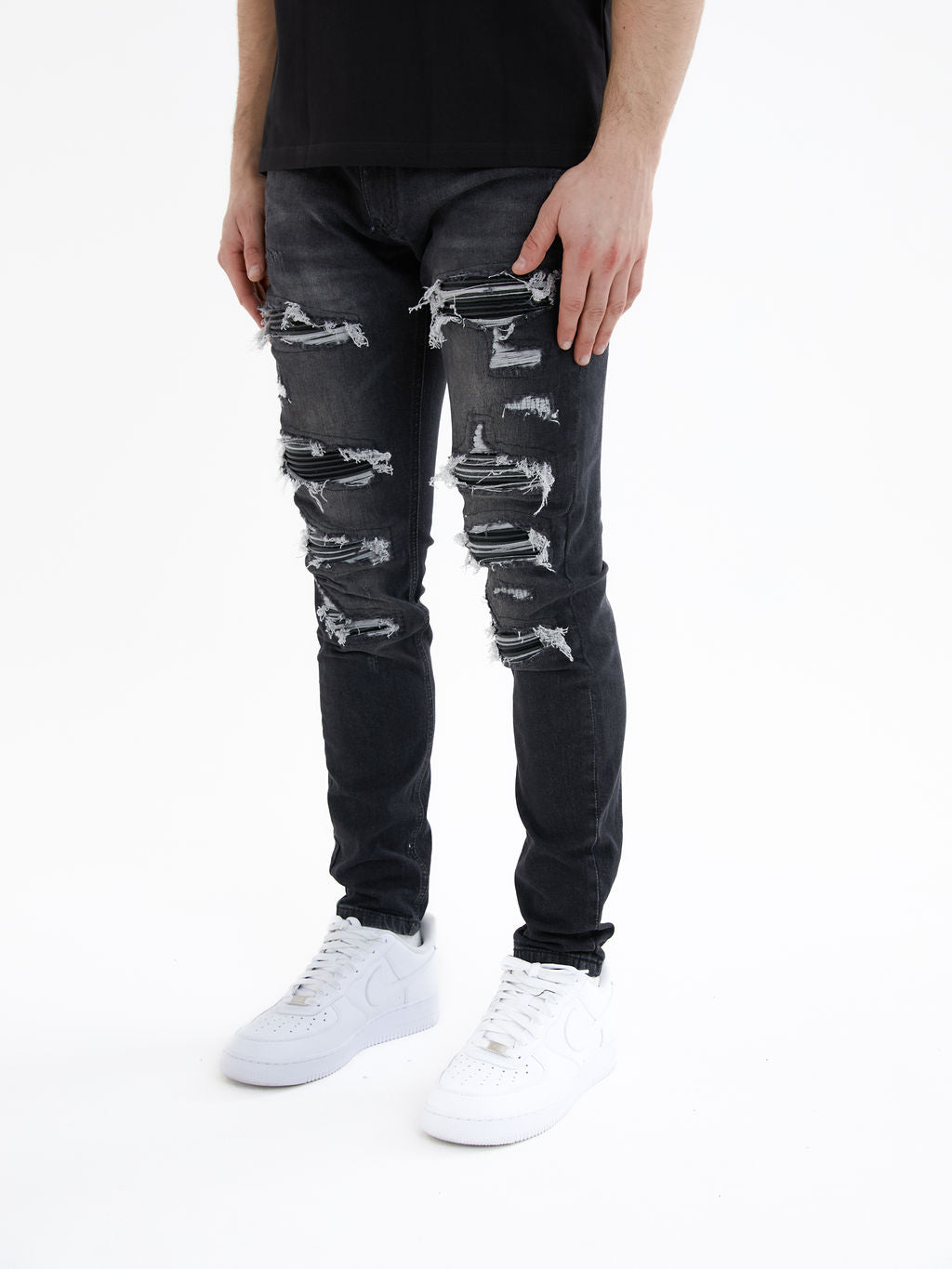 Diego Black Skinny Jeans
