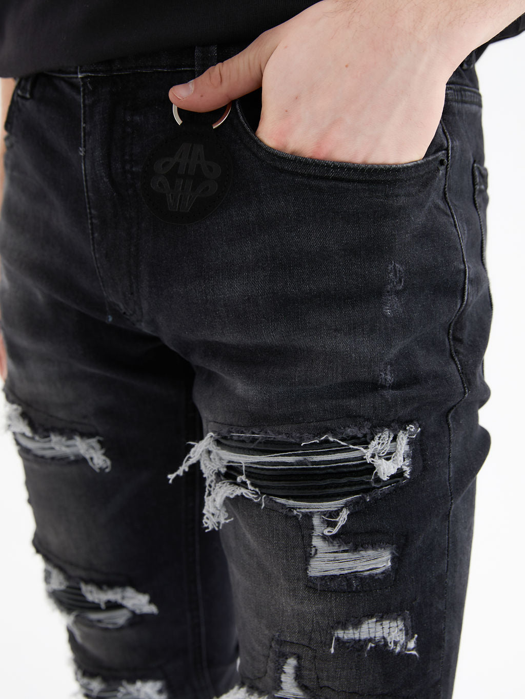 Diego Black Skinny Jeans