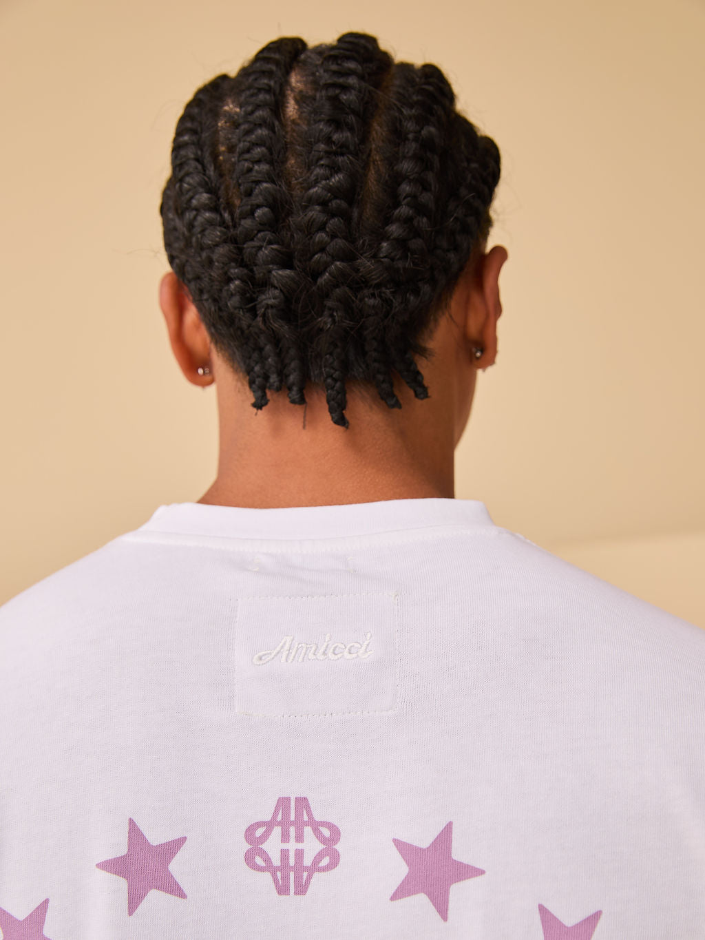 Hasten Graphic T Shirt White