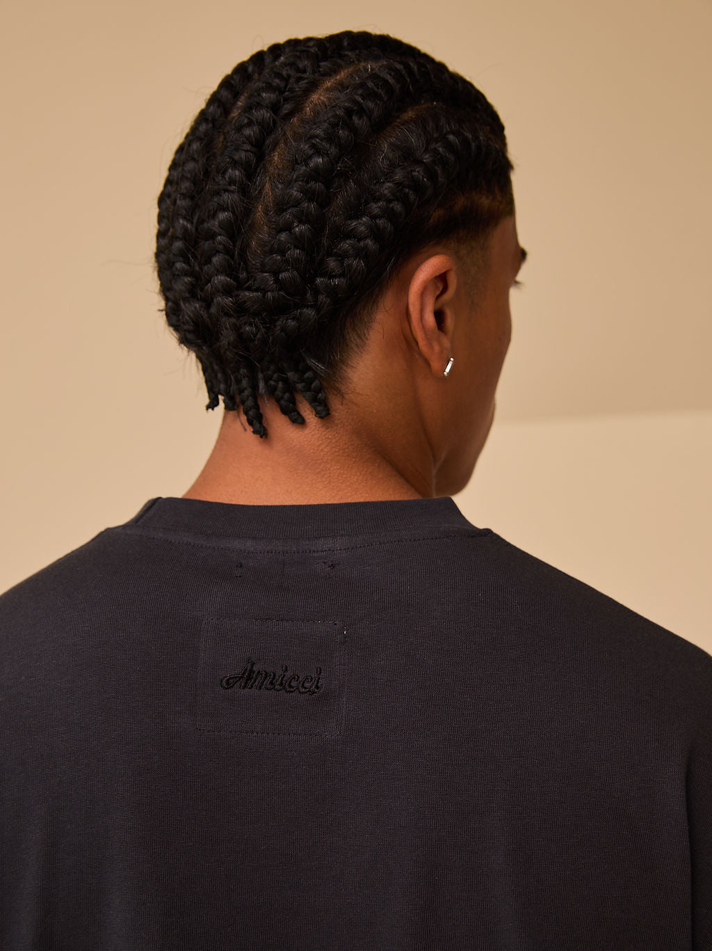 Parade Grafik T-Shirt Schwarz