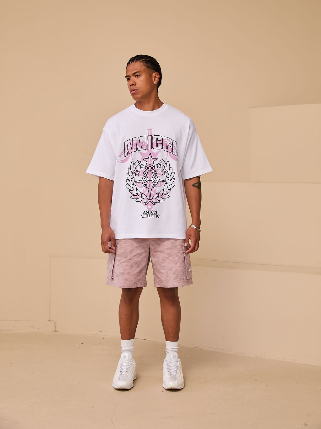 Parade T-Shirt Pink Grafik