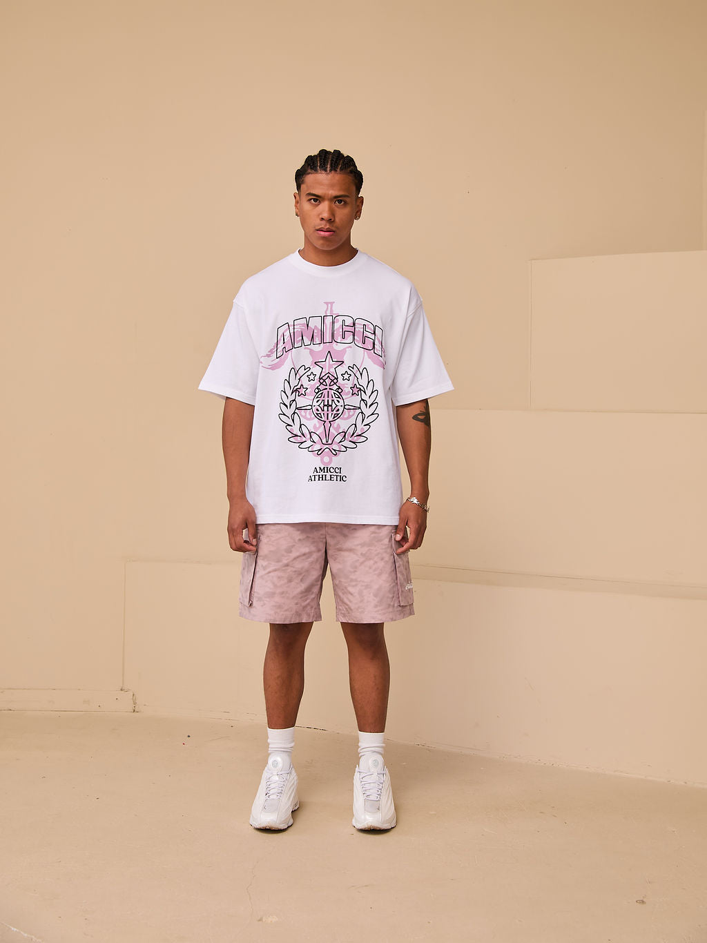 Parade T-Shirt Pink Grafik