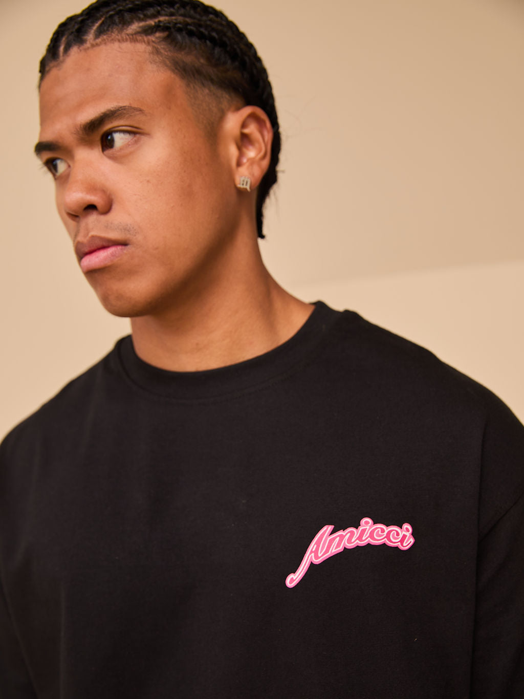 Tiriosa Grafik Oversize T-Shirt