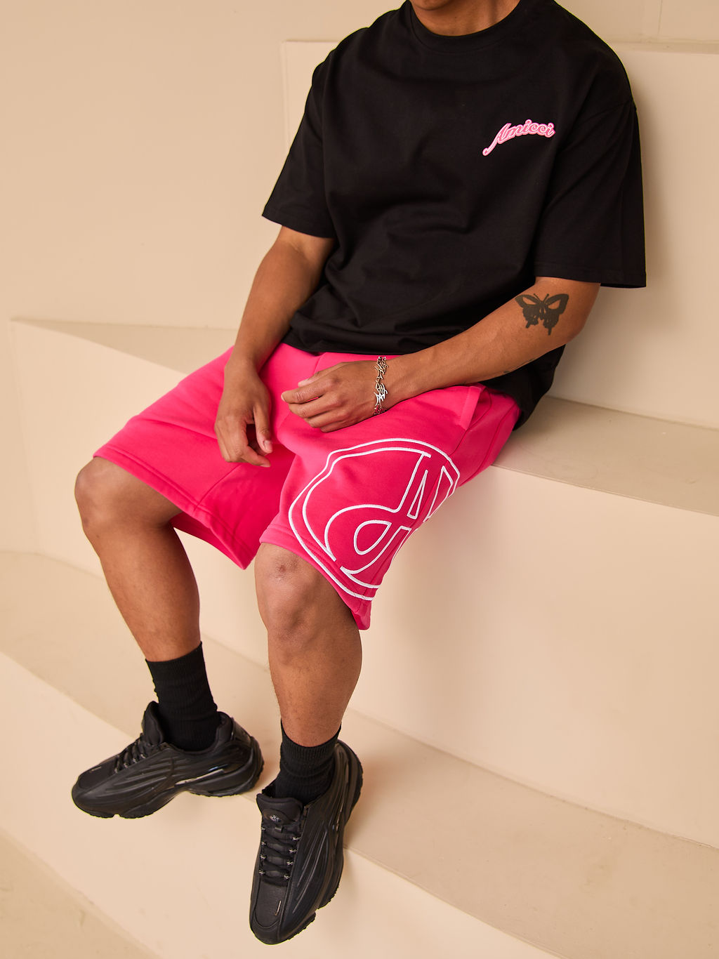 Tiriosa Grafik Oversize T-Shirt