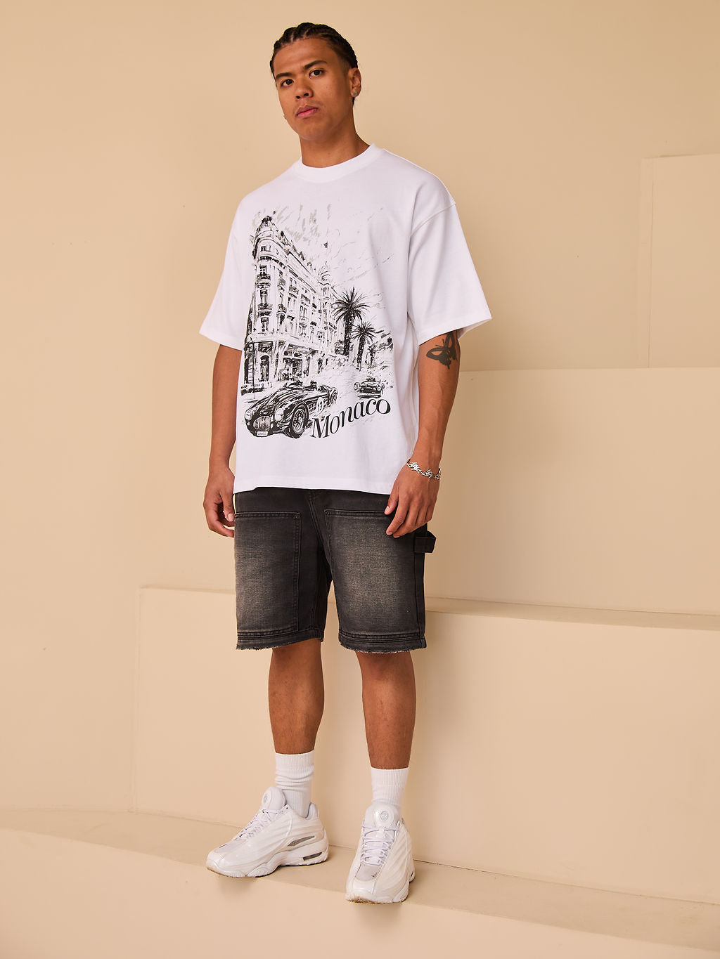 Mason Denim Shorts Black