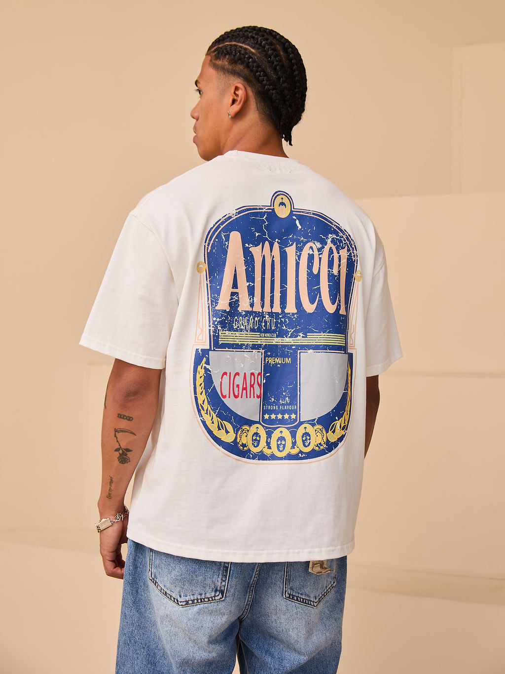 Bulnes Oversized T-Shirt Weiß