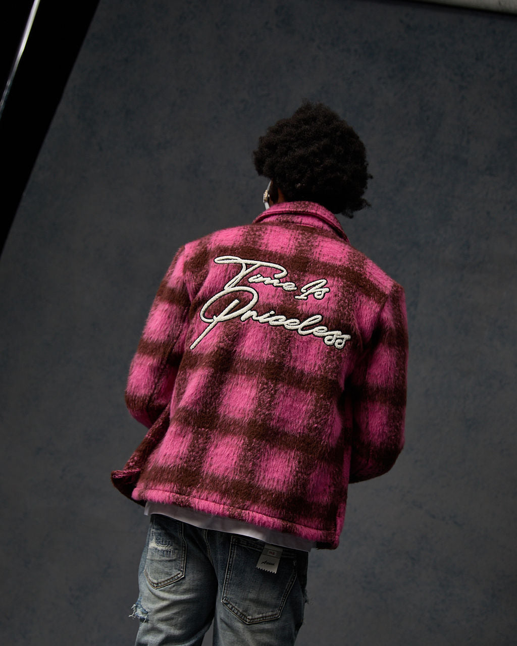 Gennaro Mohair Pink Hemd