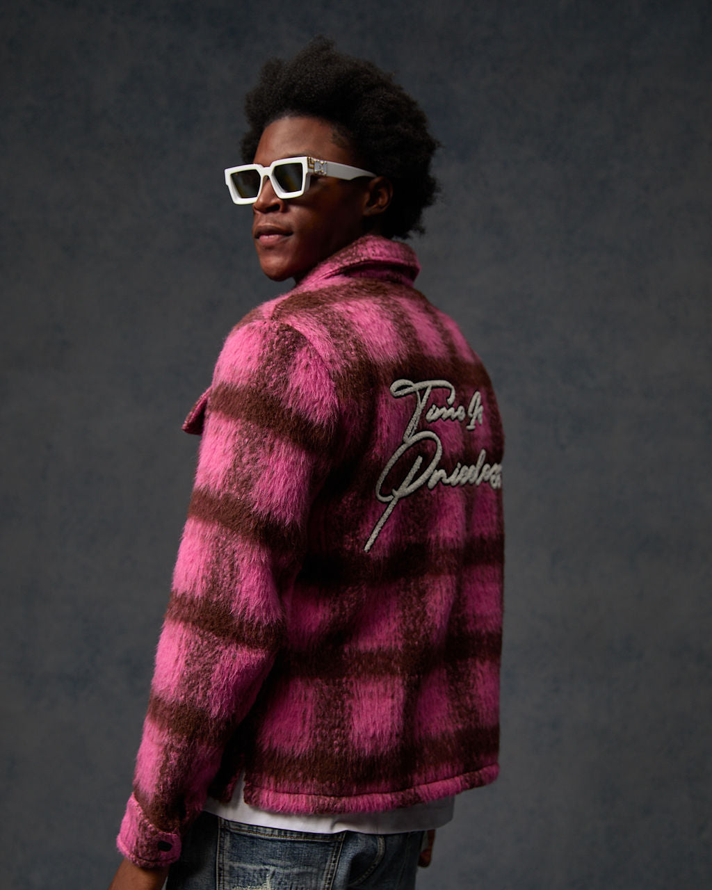 Gennaro Mohair Pink Hemd