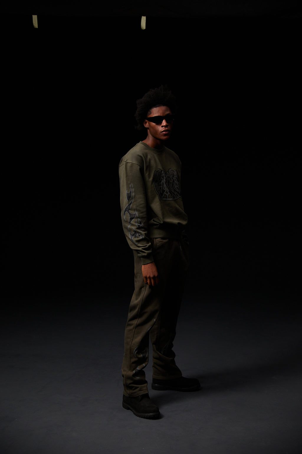 Pantalon Graphique Honova Vert