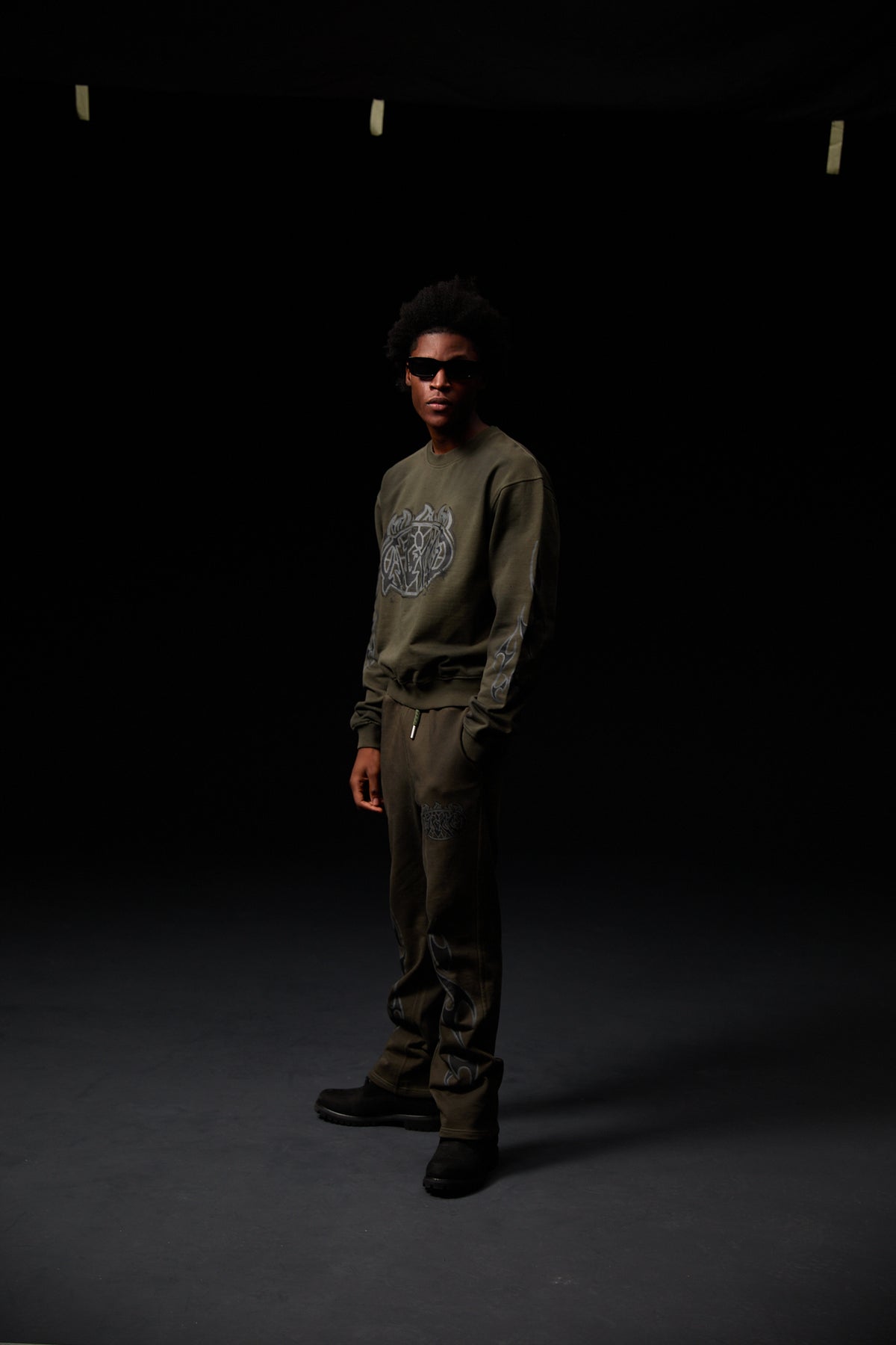 Honova Graphic Pant Green