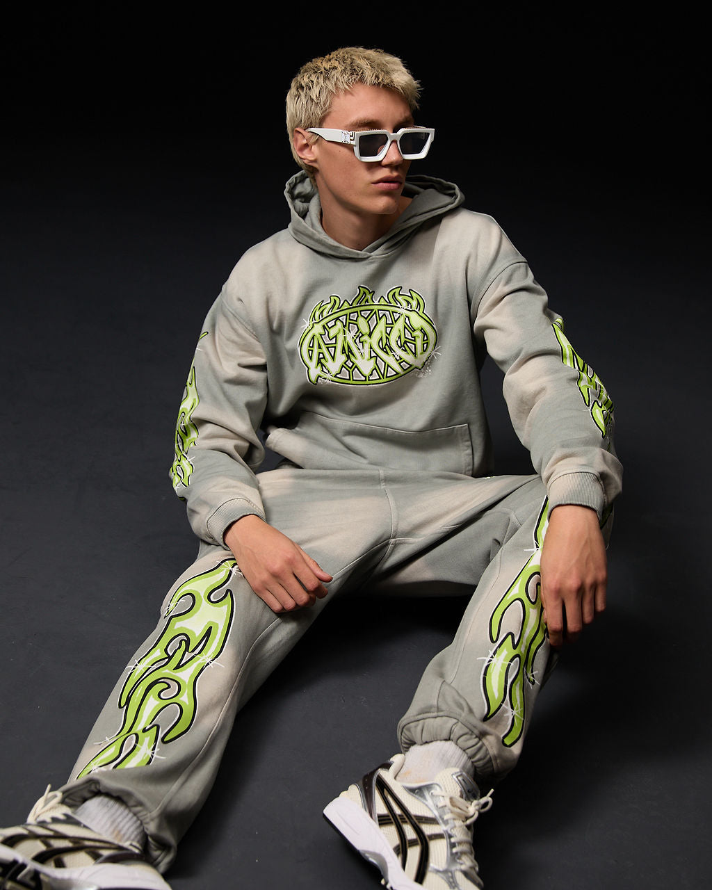 Jogger Gráfico Paola Gris