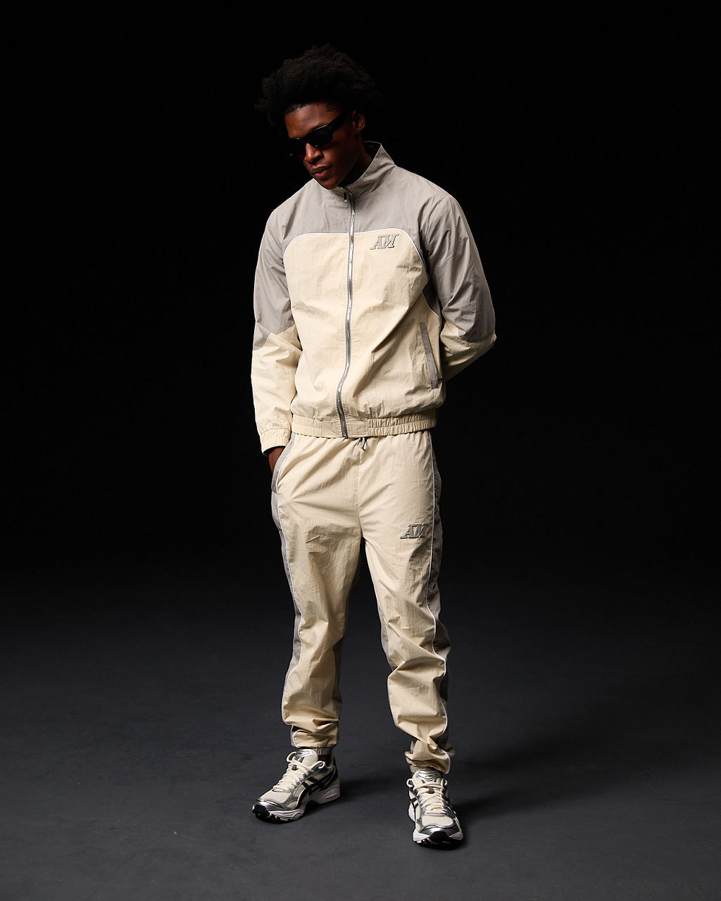 Veste de survêtement Forza Beige