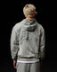 Enzo Grijze Zip Door Hoodie