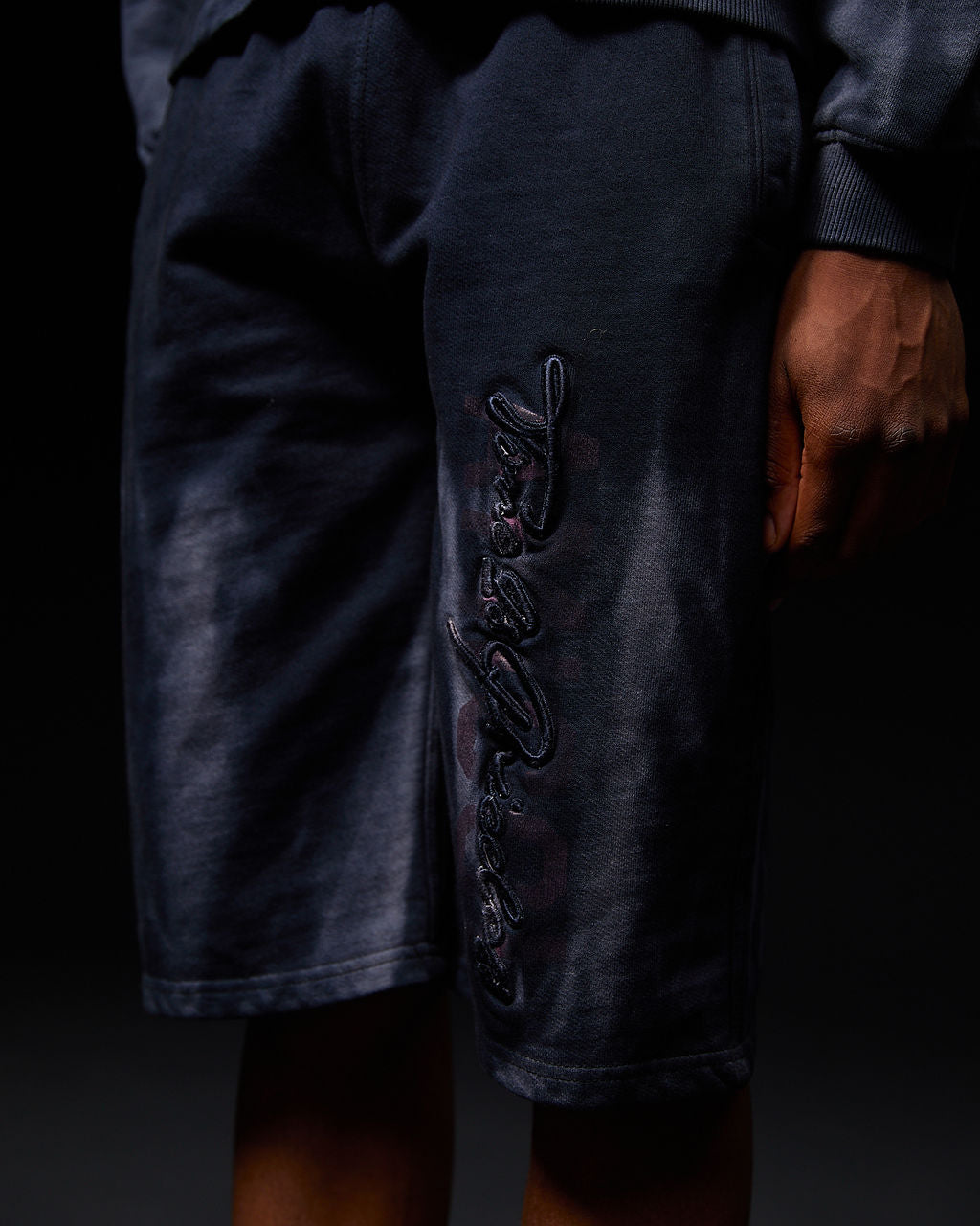 Enzo Marineblau Shorts