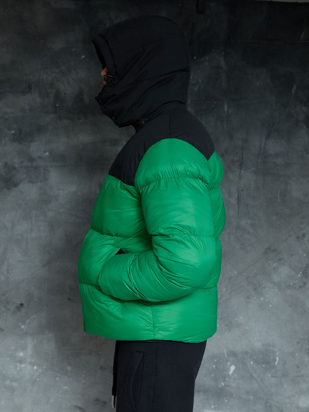 Bellezza Puffer-Jacke Grün