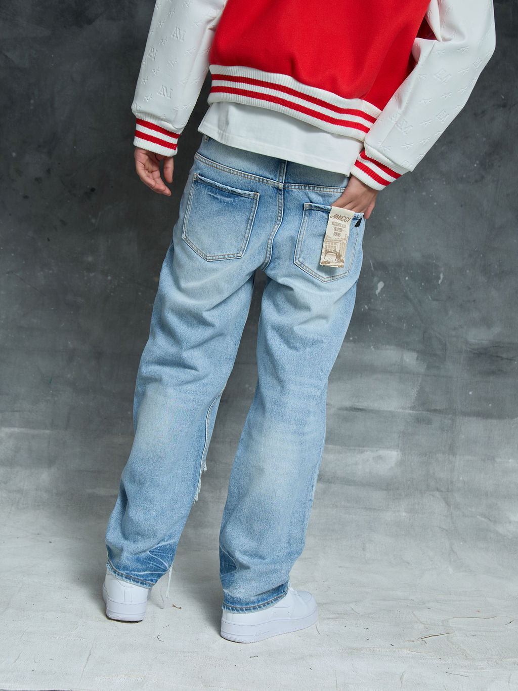 Manuel Blue Ripped Jean