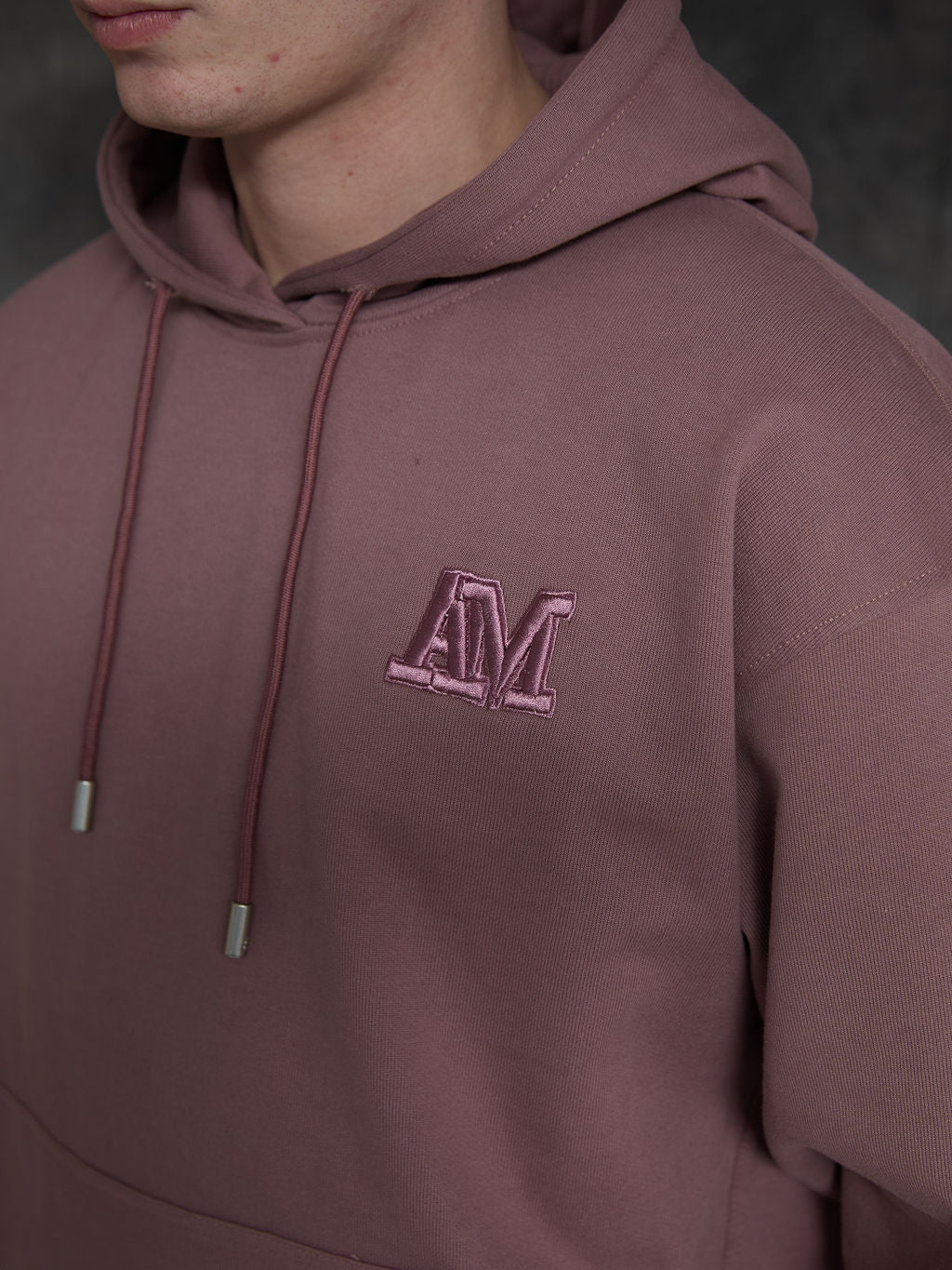 Astori Hoodie Donker Mauve
