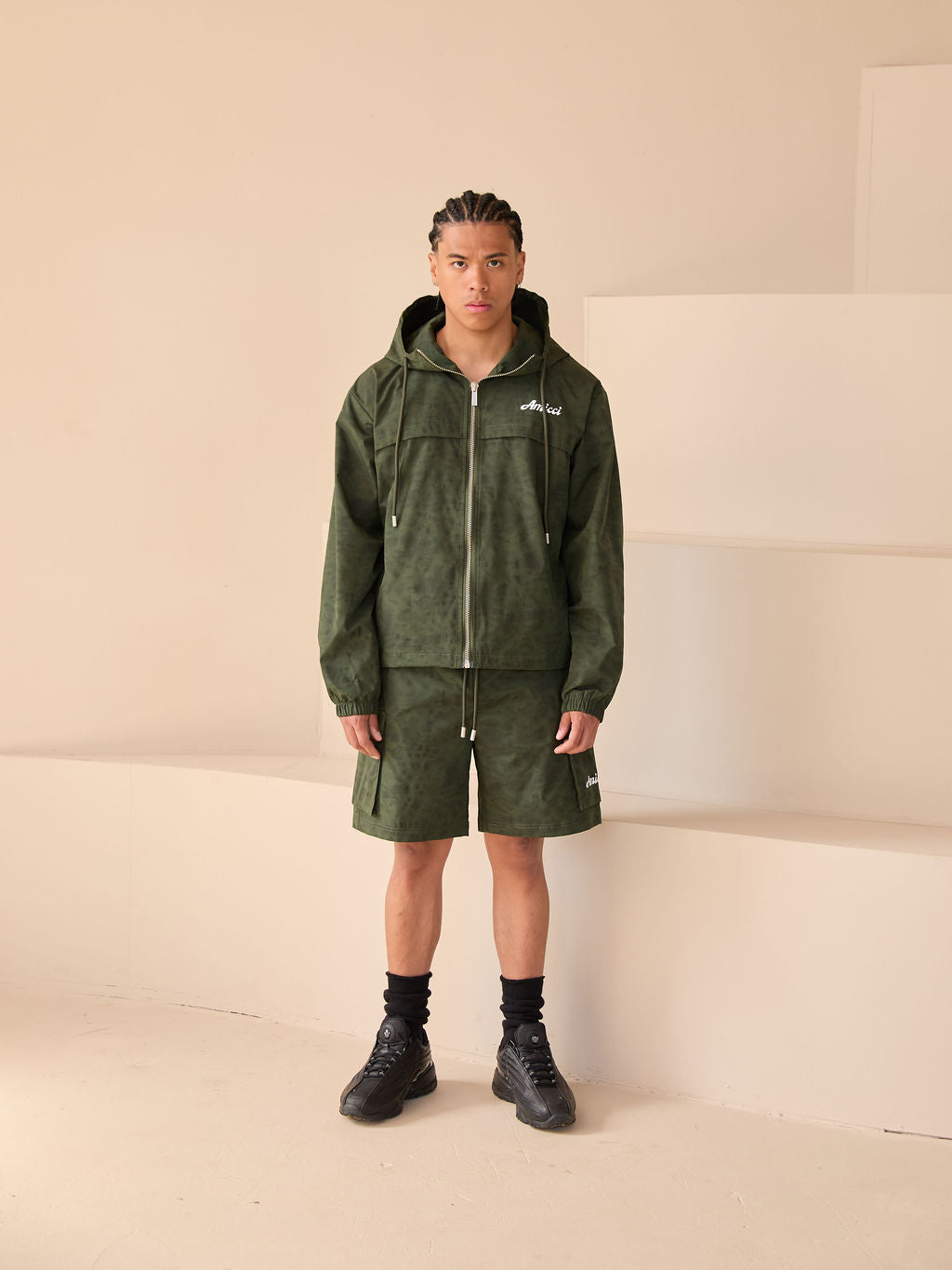 Shorts estampados Almería verde