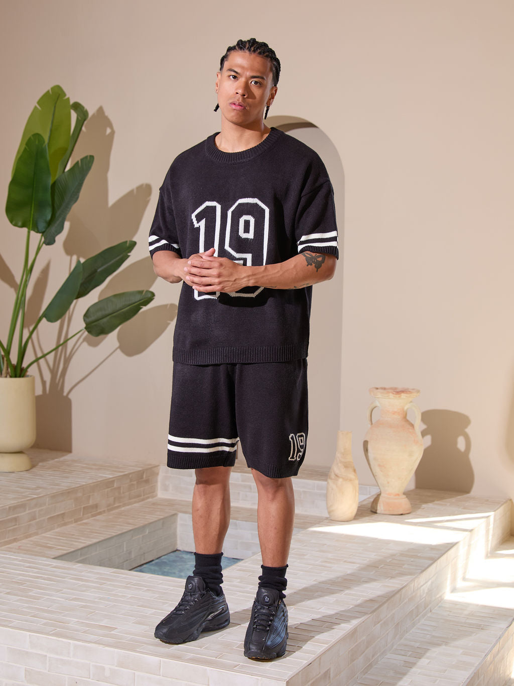 Nantes Jersey de Punto Negro