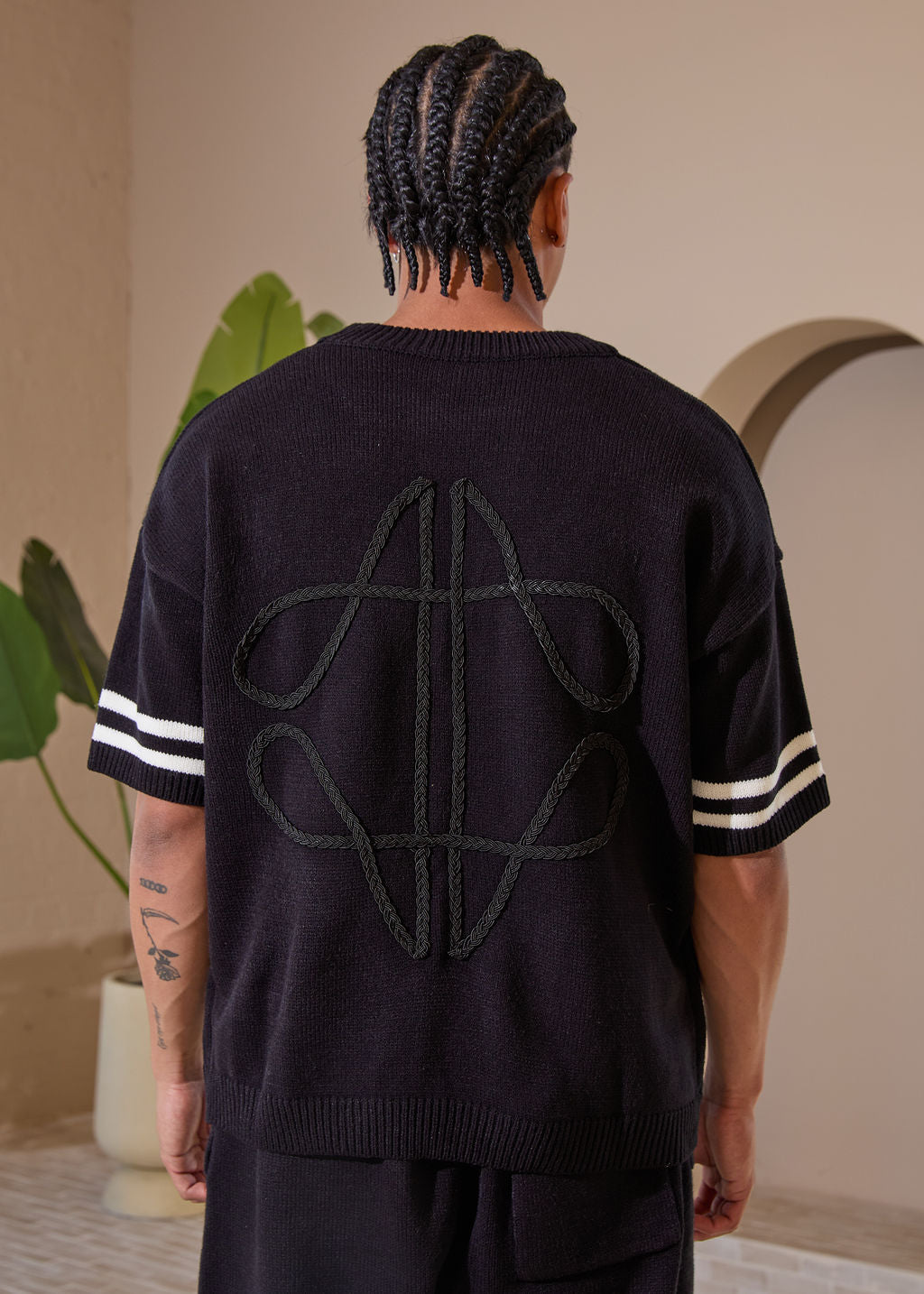 Nantes Jersey de Punto Negro