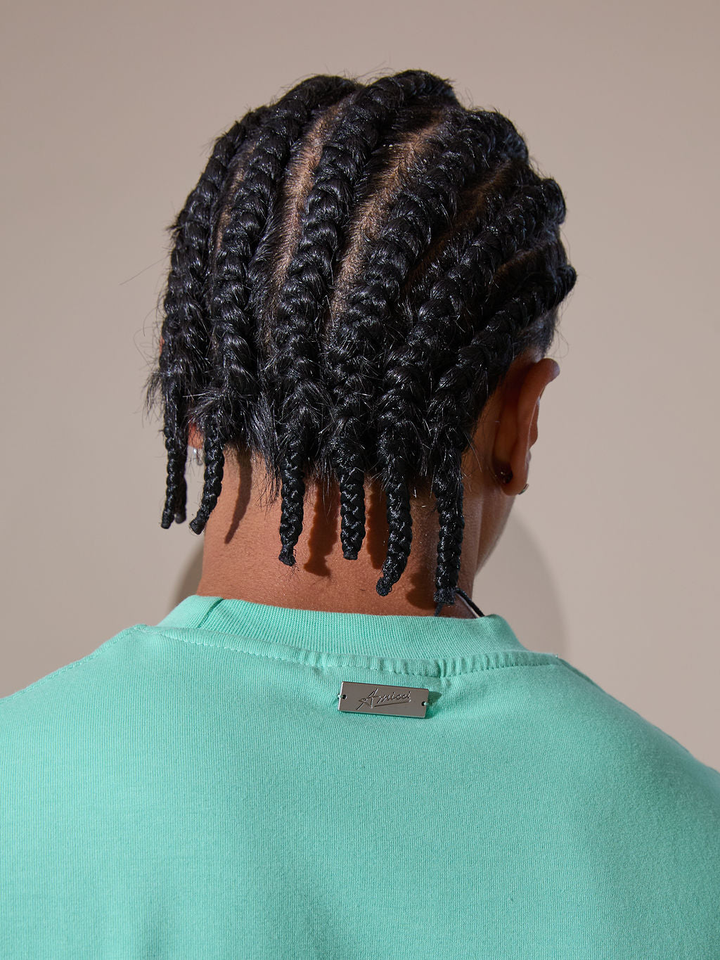 Vallea Grafik-T-Shirt Grün