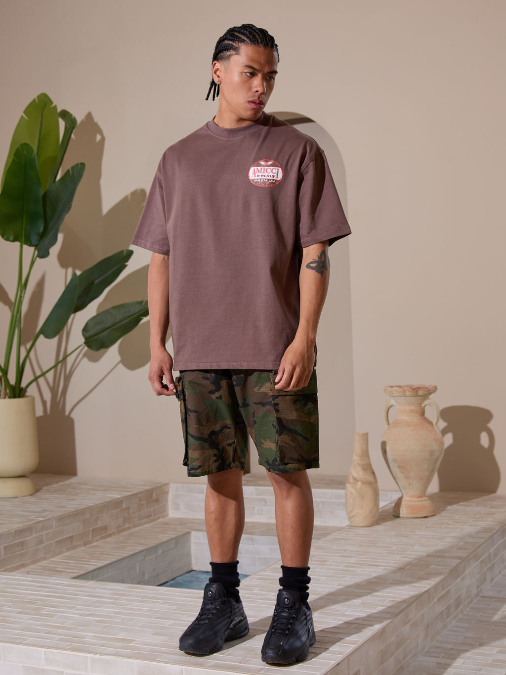 Pantalones cortos Tabor Cargo Camuflaje