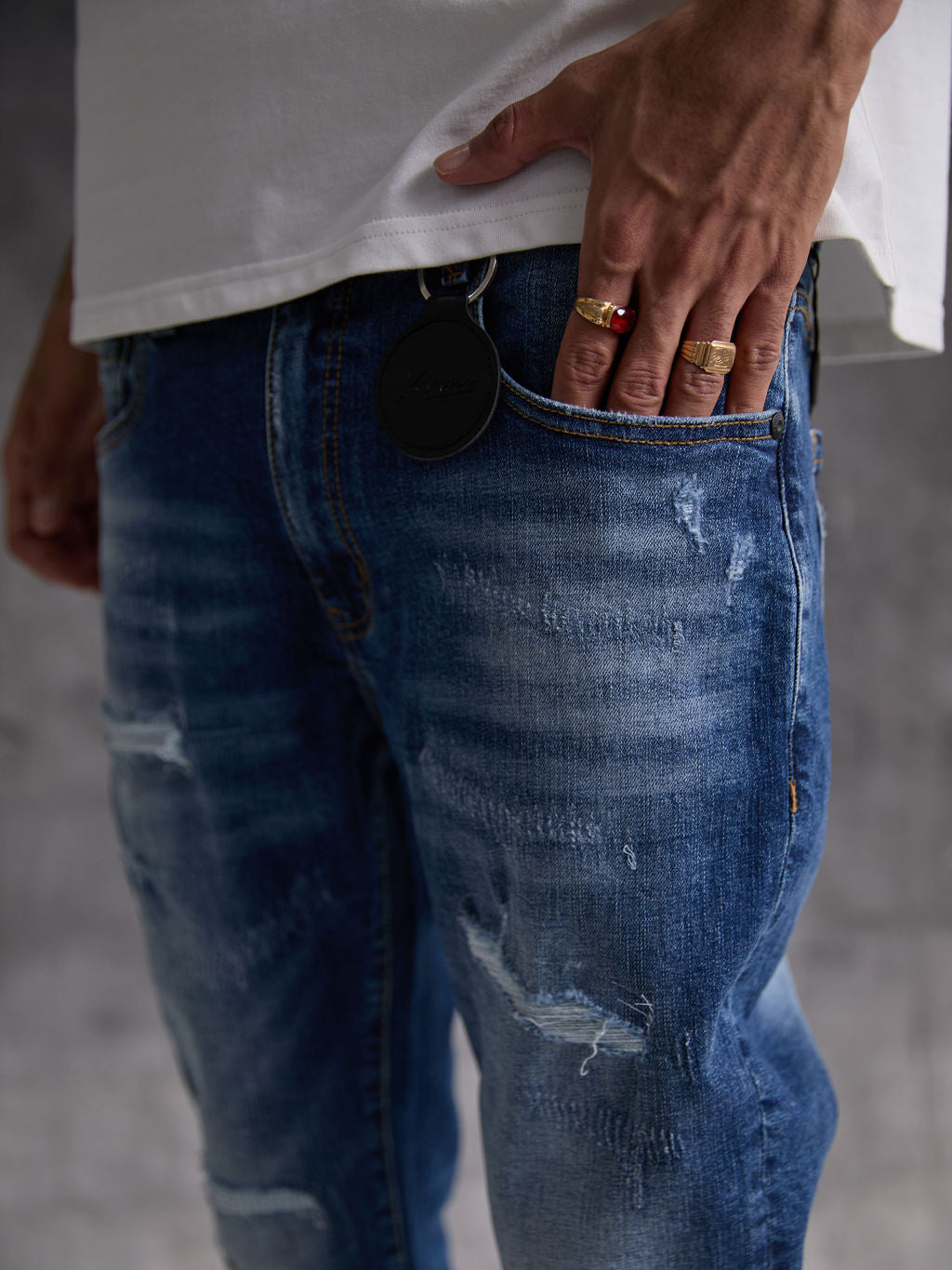 Camillo Jean Azul Medio