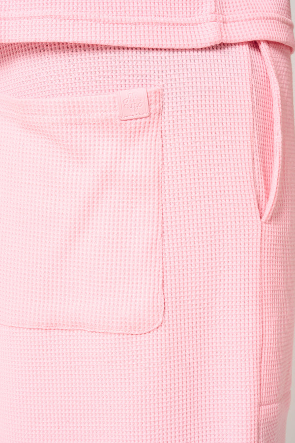 Tempest Waffle Knit Shorts Pink