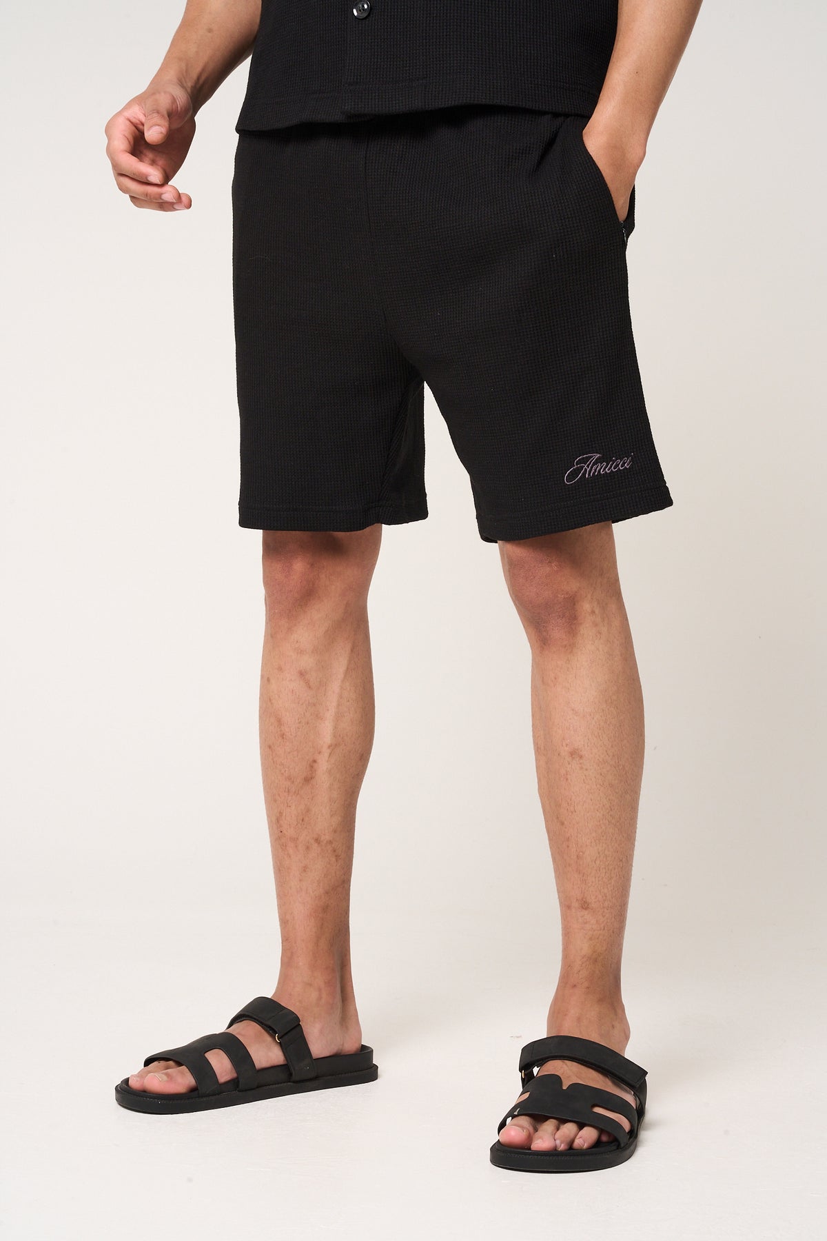 Cairo Waffle Knit Shorts
