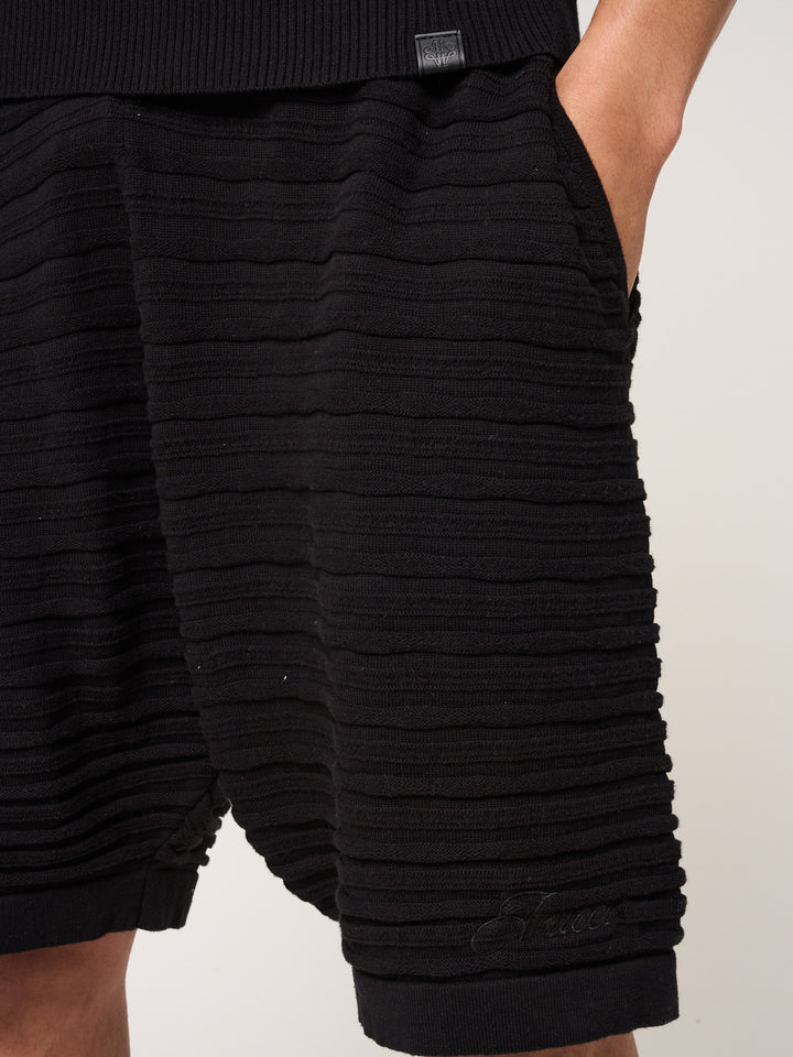 Dune Knitted Shorts Black