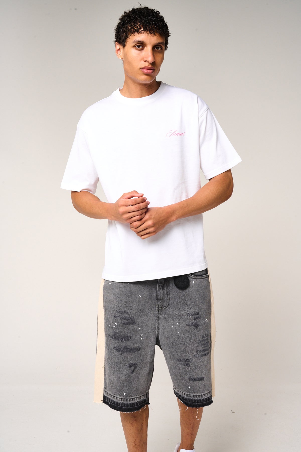 Renato Graphic T Shirt White