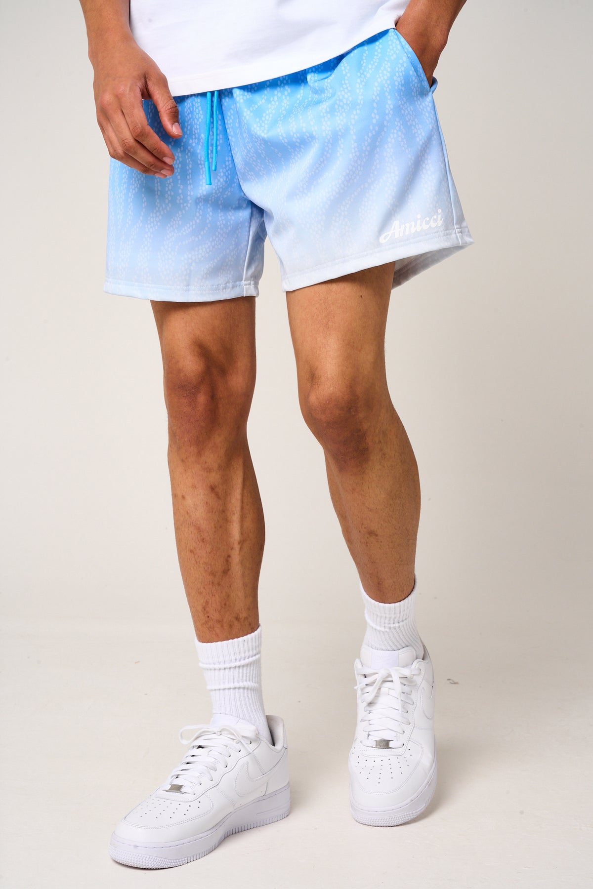 Luciano Mesh Swimshort Blue
