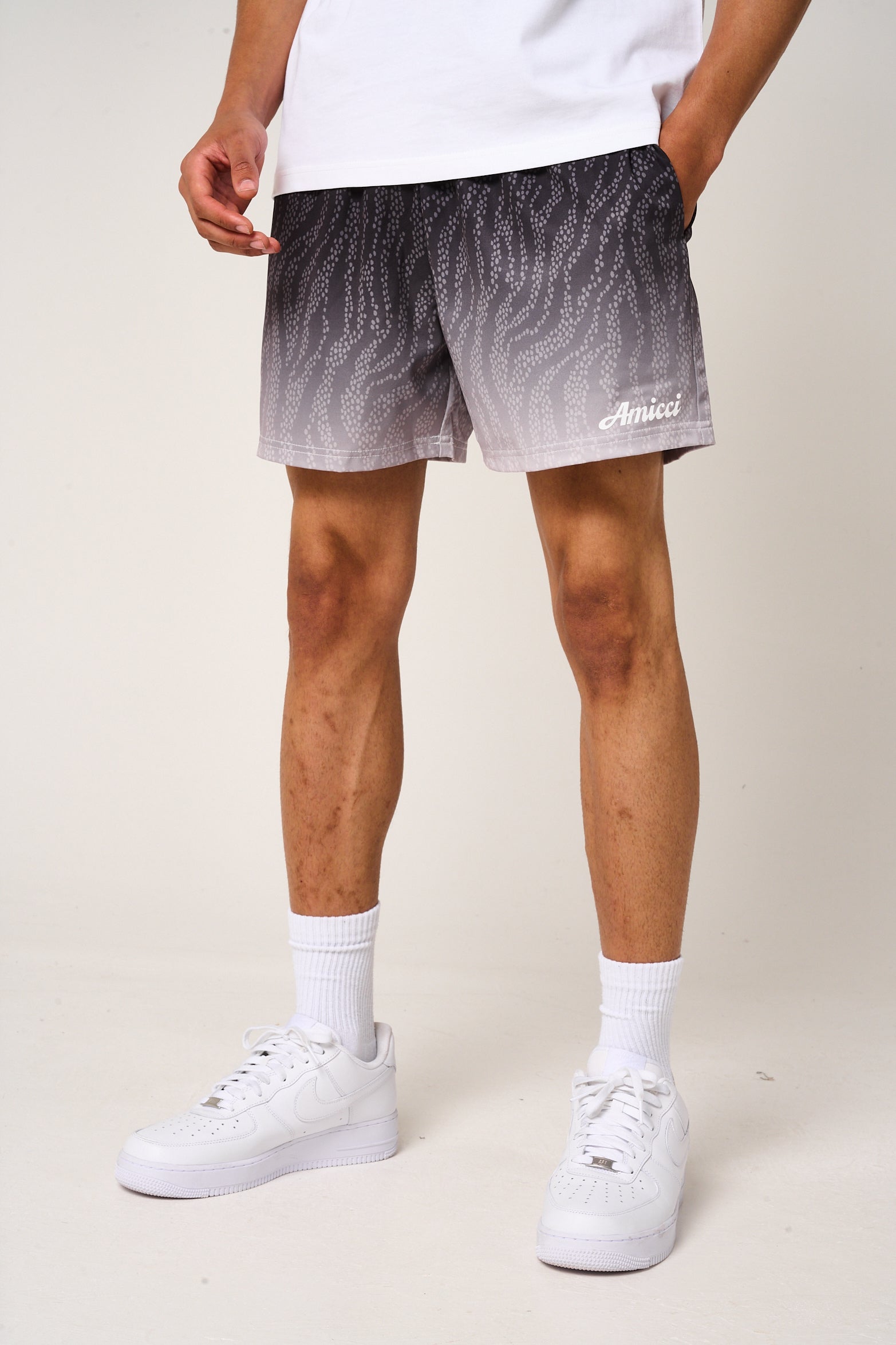 Luciano Mesh Swimshort Black