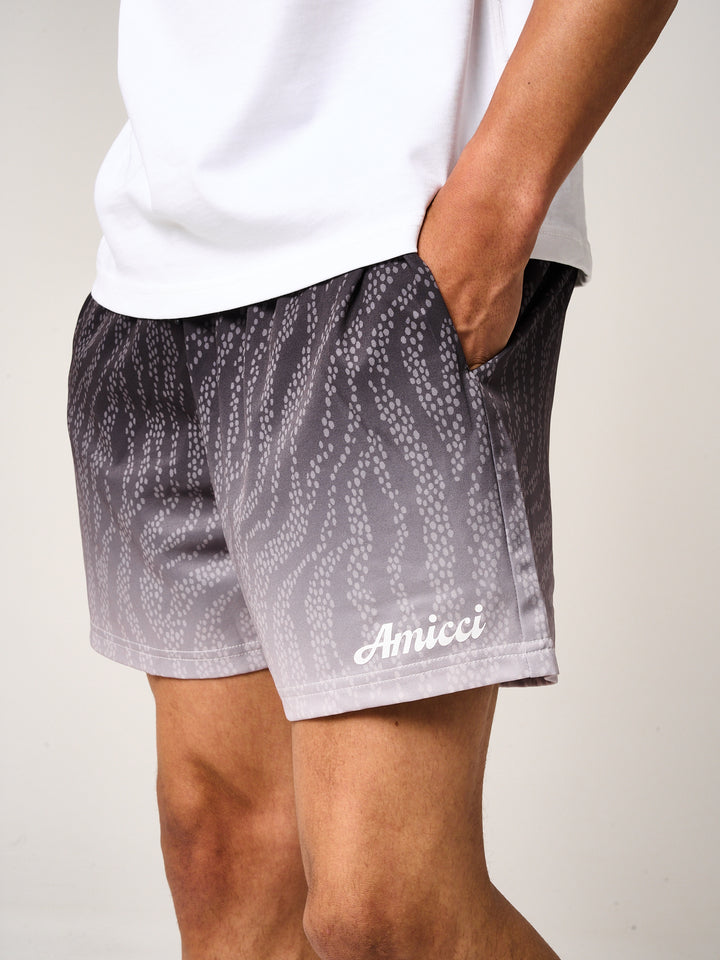 Luciano Mesh Swimshort Black