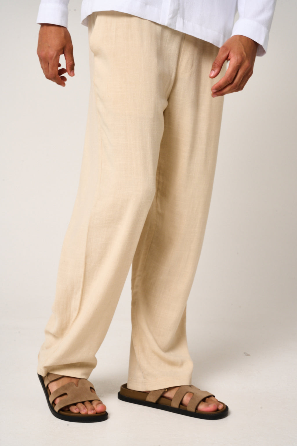 Vesper Linen Pants Beige