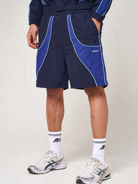 Placido Navy Shell Shorts