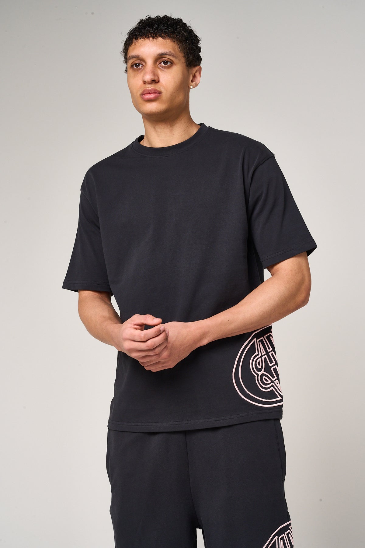Fares Logo Embroidery T Shirt