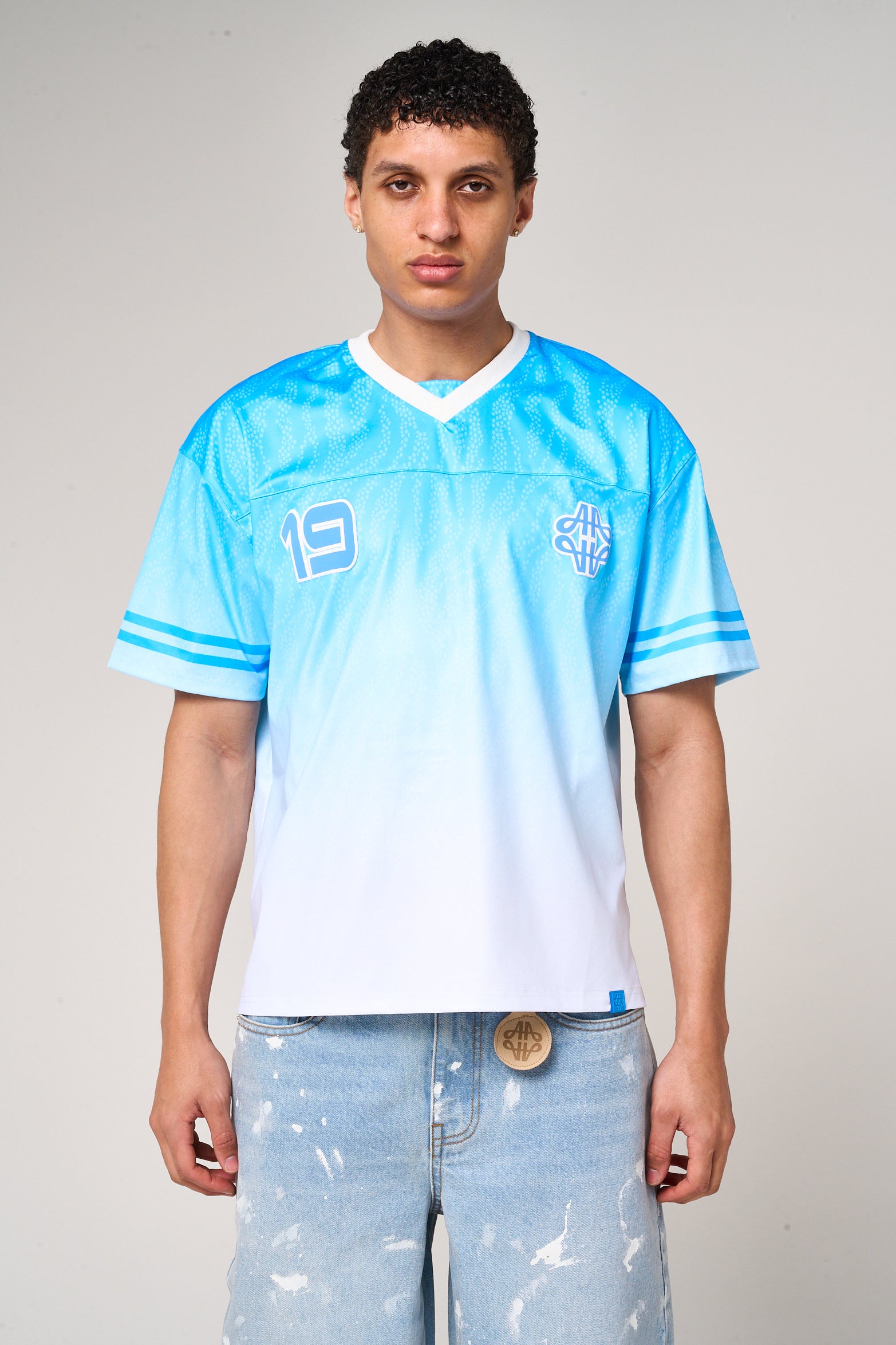 Benito Football Jersey Blue