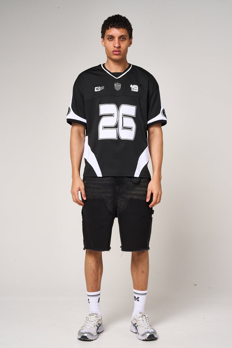 Allende Carpenter Denim Short Black