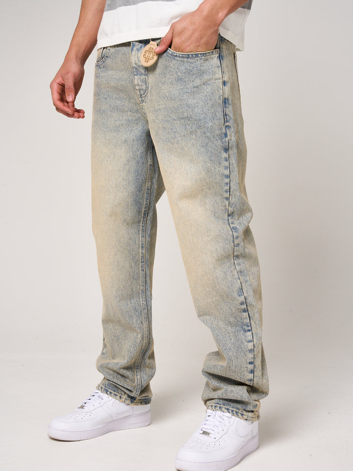 Lennox Lichtblauwe Rechte Jeans