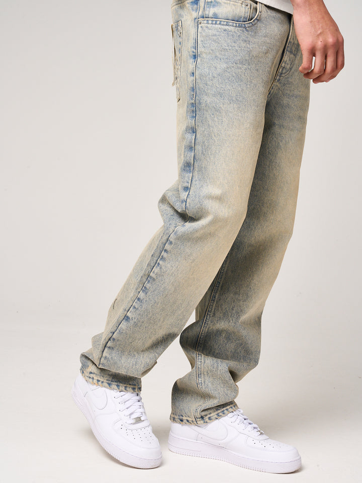 Lennox Lichtblauwe Rechte Jeans