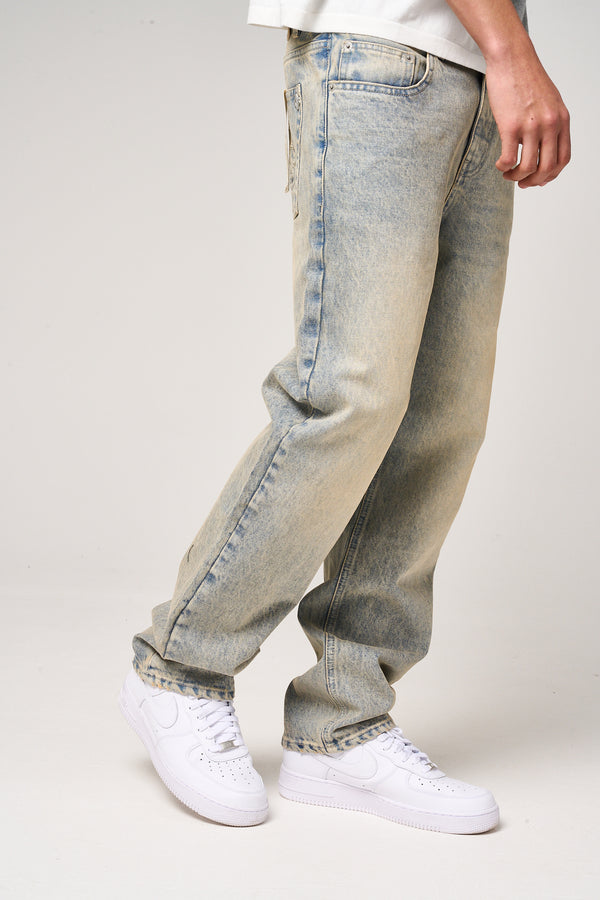 Lennox Lichtblauwe Rechte Jeans