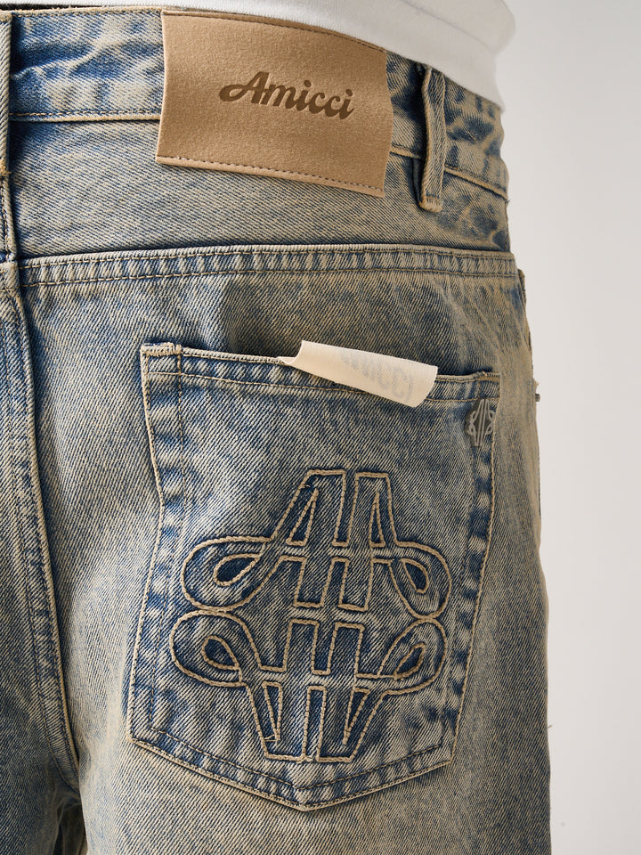 Lennox Lichtblauwe Rechte Jeans